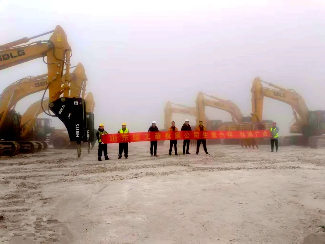 Ganpo Land welcomes new energy -6 large excavators delivered to Jiangxi customers