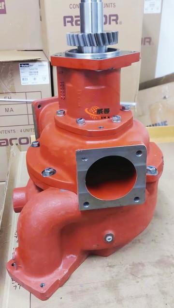 The Water Pump Kit 5473148 manufactured by Cummins® is a crucial component of the commercial truck's cooling system.