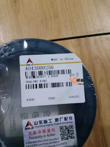 SDLG Seal ring 4043000256 GB9877.1-B8010510 for LG wheel loader with good price