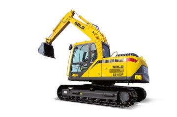 Hot Sale E6150f Hydraulic Excavator, SDLG 15t Crawler Excavator Good Price