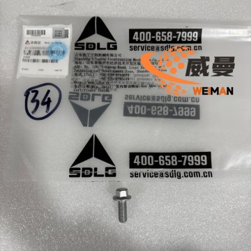 SDLG  SCREW 4110000509173 4110000970114  ORIGINAL SDLG spare parts for SDLG MACHINE