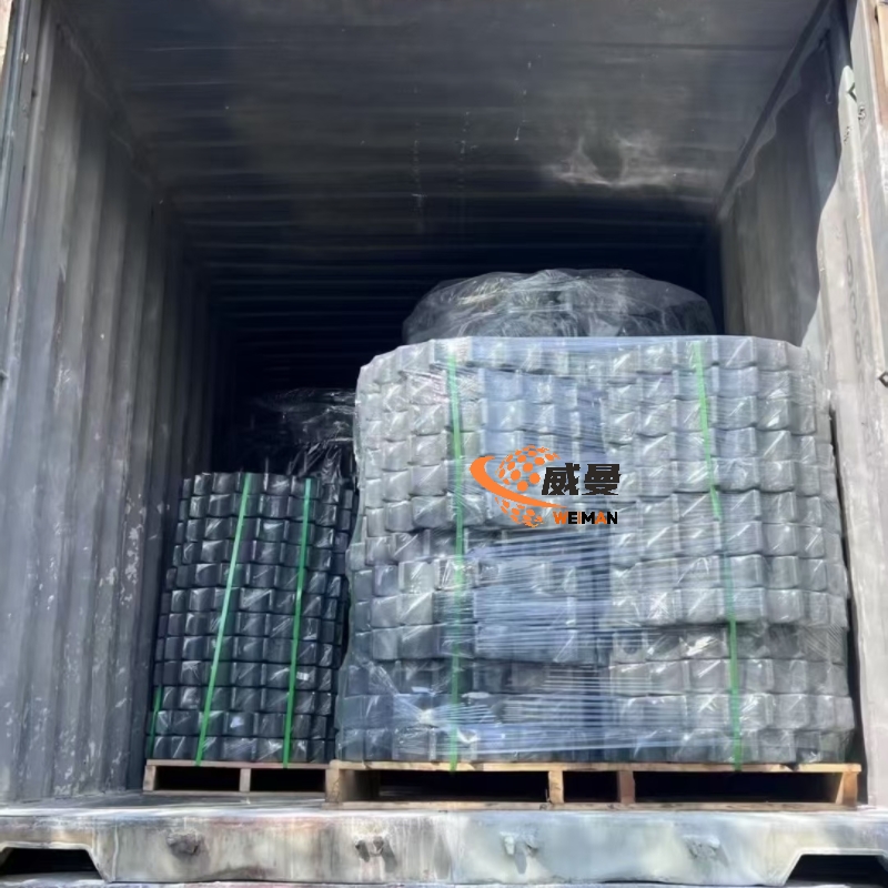 Batch delivery of high-performance construction machinery chassis parts to help customers with regional construction