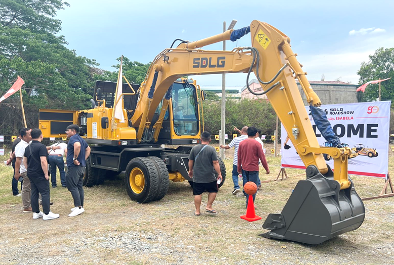 SDLG roadshow activities echo each other from north to south and seize opportunities in the booming Philippine market!