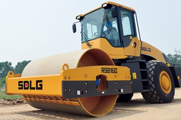SDLG RS8160 Road roller  single-drum vibratory road roller