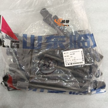 SDLG 4110000556160 Cylinder Head Main Bolt - 0.3KG High-Strength Fastening Component