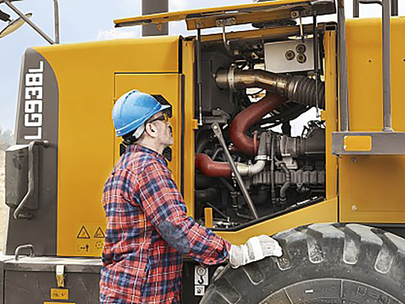 LG938L Wheel loader 7m0u